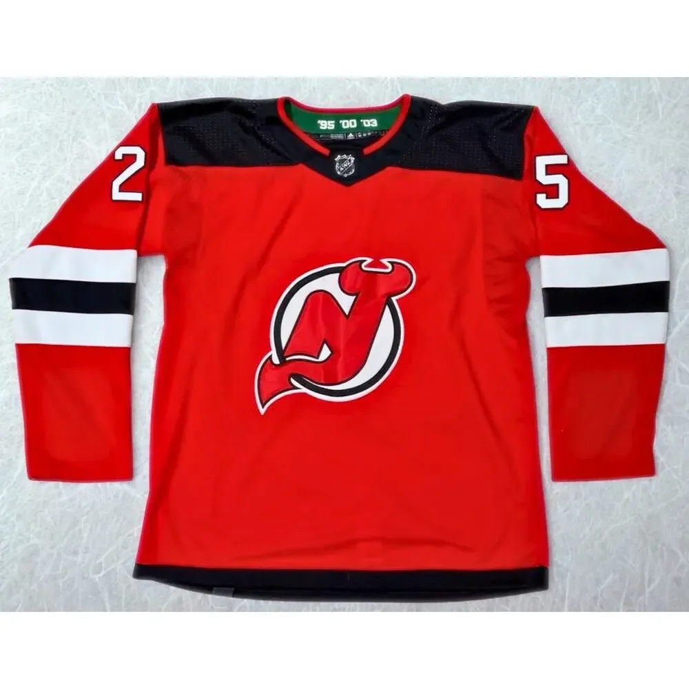 New Jersey Devils Jacob Markstrom #25 Adidas Authentic Jersey Sz 60 3XL NWOT - Picture 2 of 12